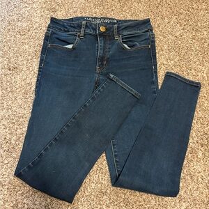 American Eagle Outfitters Dark Indigo Skinny Jeans